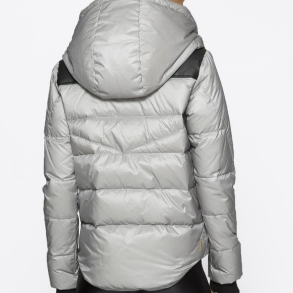 NWT –Alala City Puffer Jacket – Silver/Metallic S - Picture 2 of 8